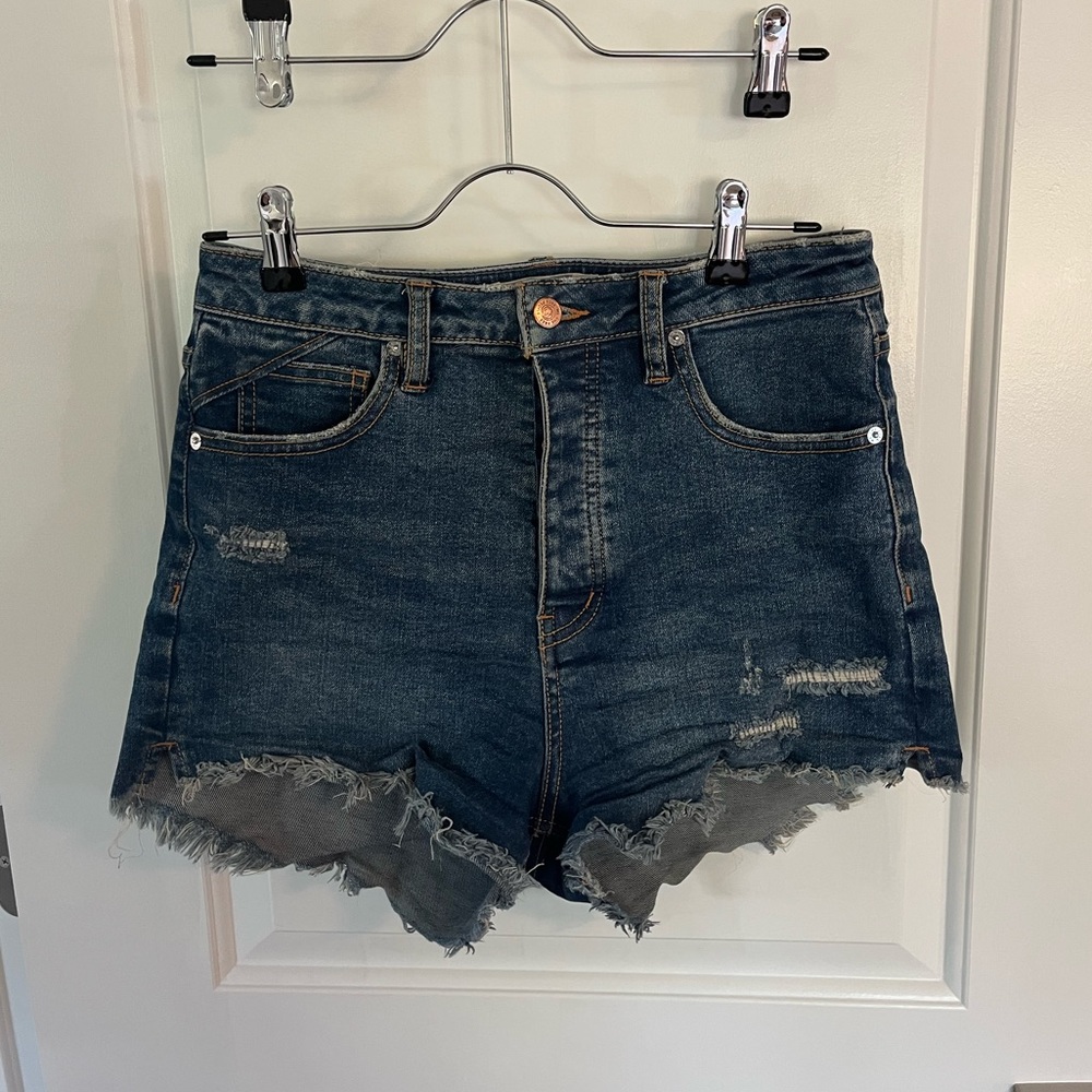 We The Free CRVY denim shorts